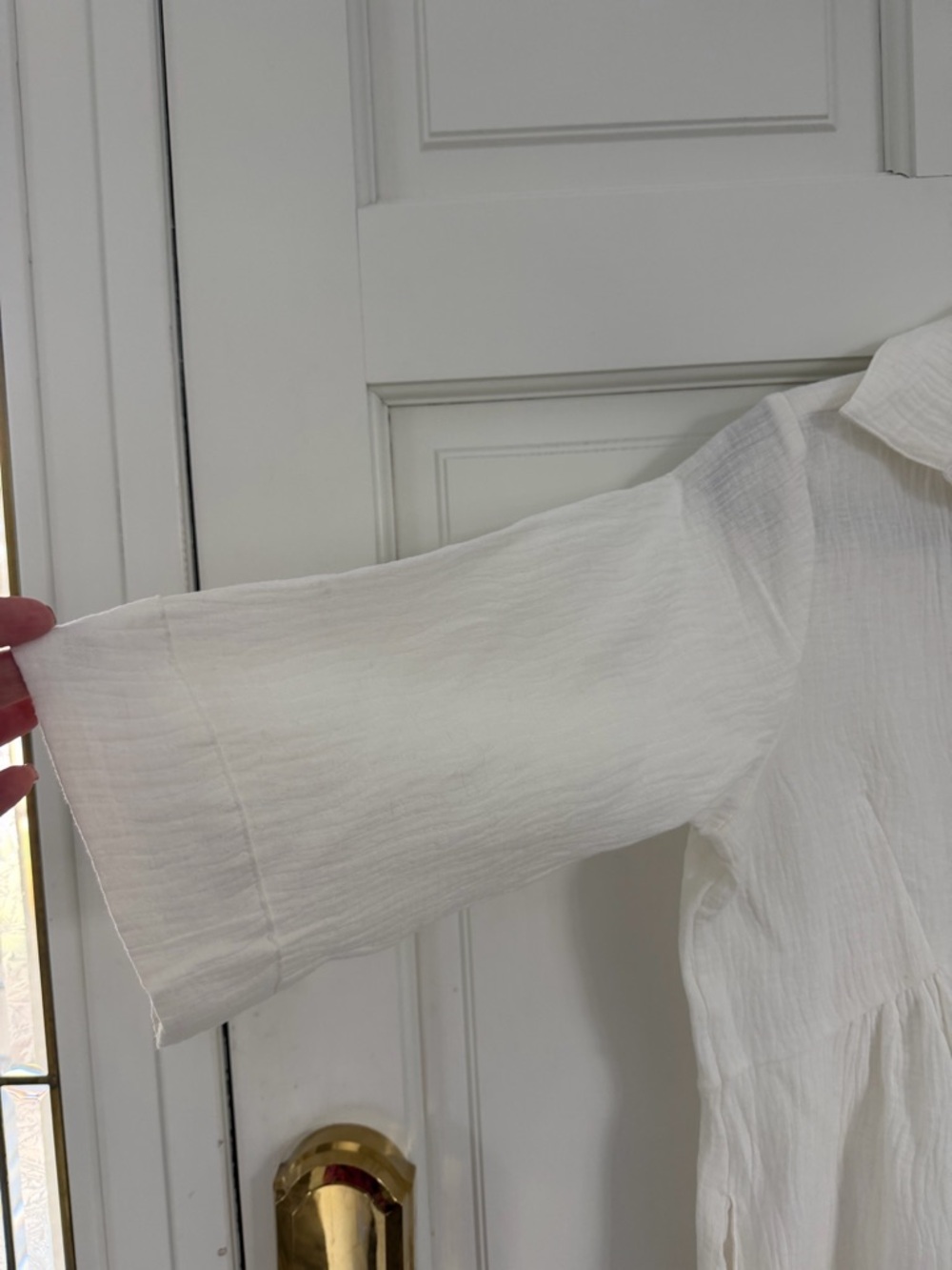 Nomad the Label Bria Mini Cotton Dress, Coconut, NWT - Picture 9 of 14